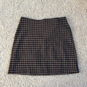 Urban Outfitters Plaid Skirt
